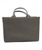 FURLAフルラ）の古着「トップハンドルバッグ」｜グレー