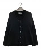 COMME des GARCONS HOMMEコムデギャルソン オム）の古着「ウールニットカーディガン」｜ブラック