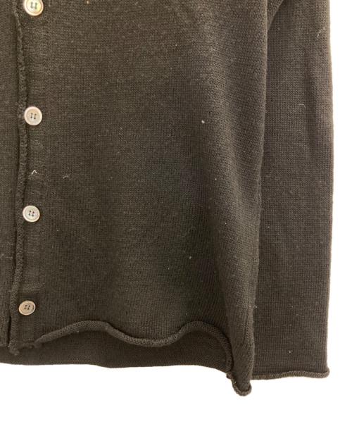 COMME des GARCONS HOMME（コムデギャルソン オム）COMME des GARCONS HOMME (コムデギャルソン オム) ウールニットカーディガン ブラック サイズ:FREEの古着・服飾アイテム