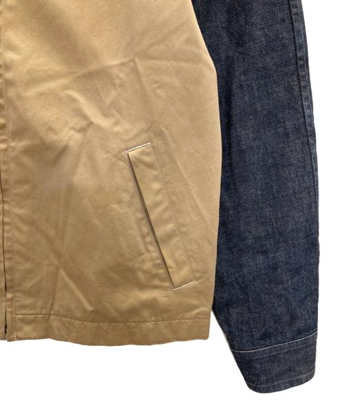 COMME des GARCONS HOMME PLUS（コムデギャルソンオムプリュス）COMME des GARCONS HOMME PLUS (コムデギャルソンオムプリュス) デニム切替ジャケット インディゴ×ベージュ サイズ:Ｍの古着・服飾アイテム