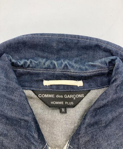 COMME des GARCONS HOMME PLUS（コムデギャルソンオムプリュス）COMME des GARCONS HOMME PLUS (コムデギャルソンオムプリュス) デニム切替ジャケット インディゴ×ベージュ サイズ:Ｍの古着・服飾アイテム