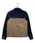 COMME des GARCONS HOMME PLUS (コムデギャルソンオムプリュス) デニム切替ジャケット インディゴ×ベージュ サイズ:Ｍ：25000円