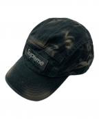 SUPREMEシュプリーム）の古着「Denim Camp Cap」｜ブラック