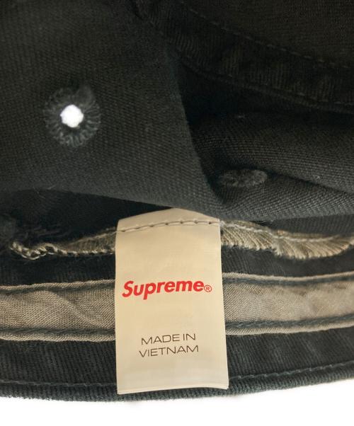 SUPREME（シュプリーム）Supreme (シュプリーム) Denim Camp Cap ブラックの古着・服飾アイテム