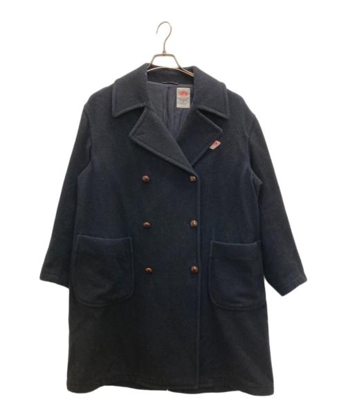 DANTON（ダントン）DANTON (ダントン) くるみボタンロングコート ネイビー サイズ:SIZE Mの古着・服飾アイテム