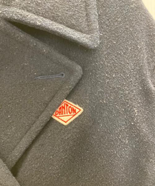 DANTON（ダントン）DANTON (ダントン) くるみボタンロングコート ネイビー サイズ:SIZE Mの古着・服飾アイテム