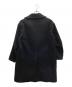 DANTON (ダントン) くるみボタンロングコート ネイビー サイズ:SIZE M：7000円