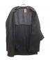 中古・古着 DANTON (ダントン) くるみボタンロングコート ネイビー サイズ:SIZE M：7000円