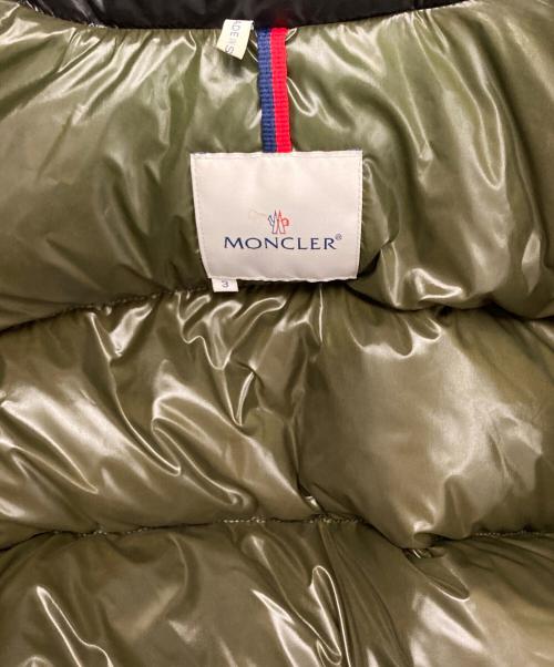 MONCLER（モンクレール）MONCLER (モンクレール) ダウンジャケット ブラック サイズ:3の古着・服飾アイテム