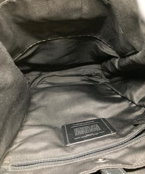 COACH（コーチ）COACH (コーチ) バックパック ブラックの古着・服飾アイテム