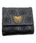 ANNA SUI（アナスイ）の古着「3つ折り財布」｜ブラック