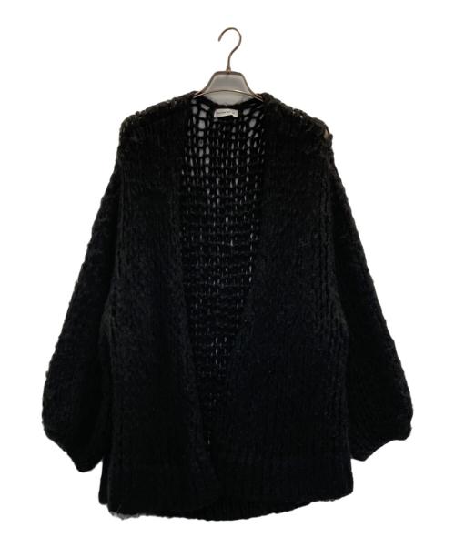 MAISON SPECIAL（メゾンスペシャル）MAISON SPECIAL (メゾンスペシャル) ニットカーディガン ブラック サイズ:Ｍの古着・服飾アイテム