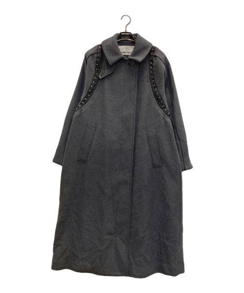 PRANK PROJECT（プランクプロジェクト）PRANK PROJECT (プランクプロジェクト) Over Wool Cape Coat グレー サイズ:FREEの古着・服飾アイテム