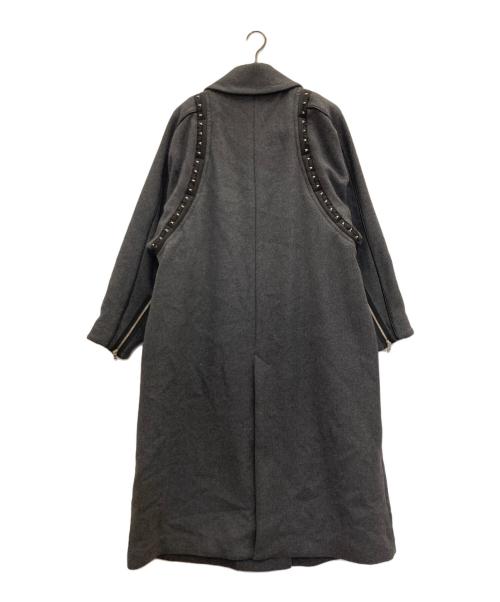 PRANK PROJECT（プランクプロジェクト）PRANK PROJECT (プランクプロジェクト) Over Wool Cape Coat グレー サイズ:FREEの古着・服飾アイテム