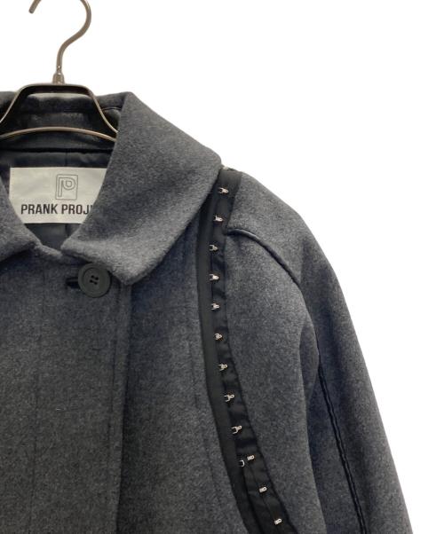 PRANK PROJECT（プランクプロジェクト）PRANK PROJECT (プランクプロジェクト) Over Wool Cape Coat グレー サイズ:FREEの古着・服飾アイテム