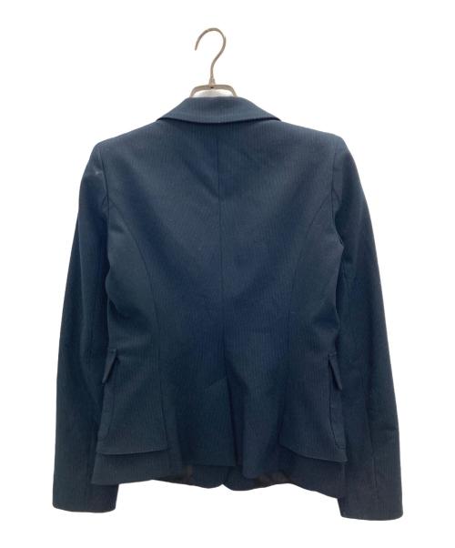 EMPORIO ARMANI（エンポリオ アルマーニ）EMPORIO ARMANI (エンポリオ アルマーニ) テーラードジャケット ネイビー サイズ:Sの古着・服飾アイテム