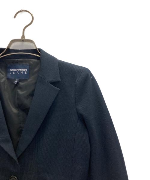 EMPORIO ARMANI（エンポリオ アルマーニ）EMPORIO ARMANI (エンポリオ アルマーニ) テーラードジャケット ネイビー サイズ:Sの古着・服飾アイテム