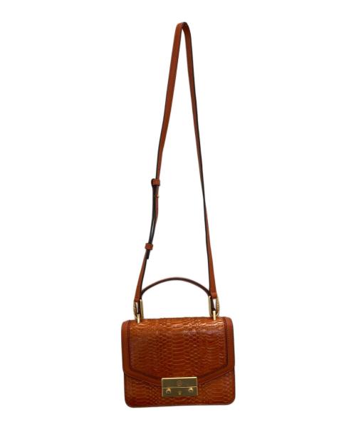 TORY BURCH（トリーバーチ）TORY BURCH (トリーバーチ) 2WAYショルダーバッグ オレンジの古着・服飾アイテム