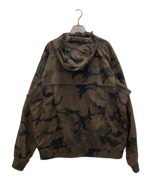 PUMA（プーマ）PUMA (プーマ) リップストップ ジャケット ブラウン サイズ:Mの古着・服飾アイテム