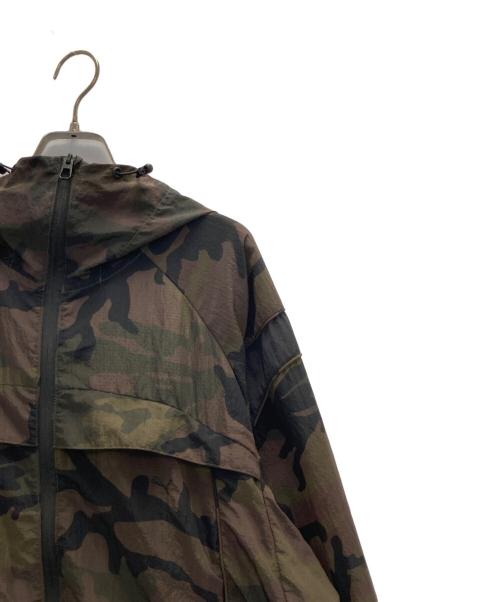 PUMA（プーマ）PUMA (プーマ) リップストップ ジャケット ブラウン サイズ:Mの古着・服飾アイテム