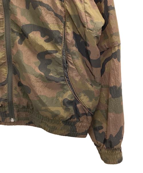 PUMA（プーマ）PUMA (プーマ) リップストップ ジャケット ブラウン サイズ:Mの古着・服飾アイテム
