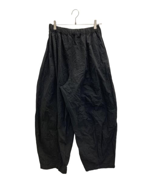 Curensology（カレンソロジー）Curensology (カレンソロジー) コットンリネンドロストパンツ ブラック サイズ:SIZE Freeの古着・服飾アイテム
