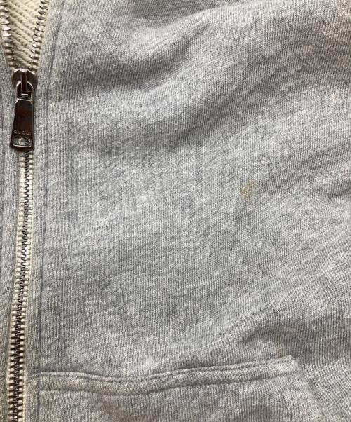 GUCCI（グッチ）GUCCI (グッチ) テクニカルライン ジップアップパーカー グレー サイズ:XSの古着・服飾アイテム