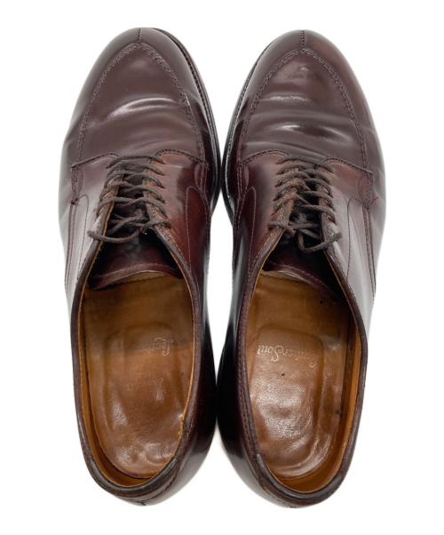 Alden（オールデン）ALDEN (オールデン) コードバンVチップシューズ ブラウン サイズ:8Dの古着・服飾アイテム