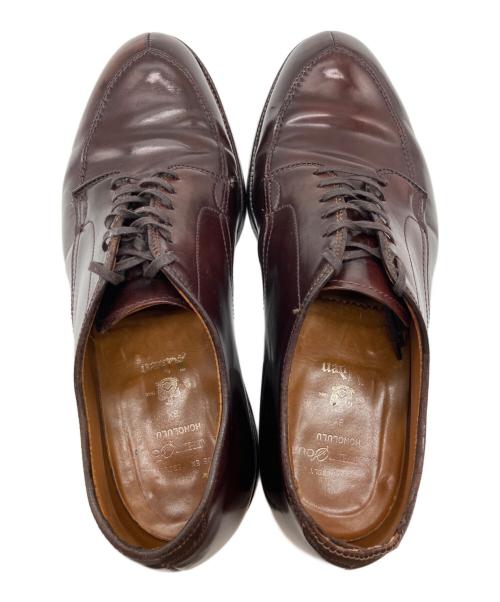 Alden（オールデン）ALDEN (オールデン) コードバンVチップシューズ ブラウン サイズ:81/2Dの古着・服飾アイテム