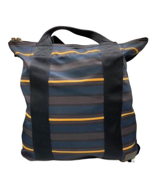 PORTER（ポーター）PORTER (ポーター) MARNI (マルニ) 2WAY TOTE BAG ネイビー×イエローの古着・服飾アイテム