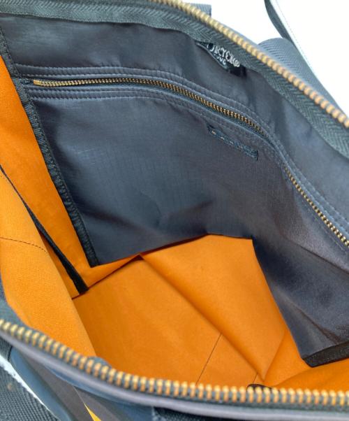 PORTER（ポーター）PORTER (ポーター) MARNI (マルニ) 2WAY TOTE BAG ネイビー×イエローの古着・服飾アイテム