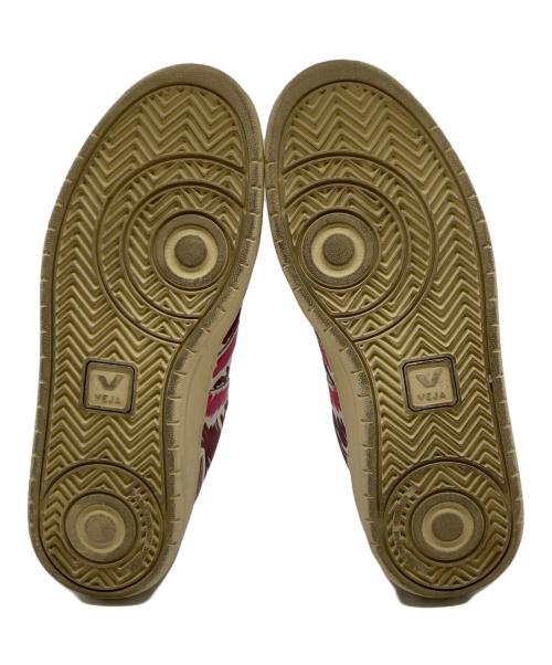 VEJA（ヴェジャ）VEJA (ヴェジャ) MARNI (マルニ) V-10 ローカットスニーカー ホワイト×ピンク サイズ:25.5㎝の古着・服飾アイテム