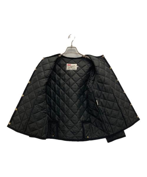 Traditional Weatherwear（トラディショナルウェザーウェア）Traditional Weatherwear (トラディショナルウェザーウェア) JOURNAL STANDARD relume (ジャーナルスタンダード レリューム) 別注キルティングブルゾン ブラック サイズ:36の古着・服飾アイテム