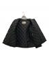 中古・古着 Traditional Weatherwear (トラディショナルウェザーウェア) JOURNAL STANDARD relume (ジャーナルスタンダード レリューム) 別注キルティングブルゾン ブラック サイズ:36：13000円