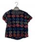 ROBE DE CHAMBRE COMME DES GARCONS (ローブドシャンブル コムデギャルソン) フラワーデザインブラウス ネイビー サイズ:表記無し：12000円