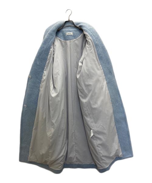 Snidel（スナイデル）Snidel (スナイデル) シャギーロングコート ブルー サイズ:Sの古着・服飾アイテム
