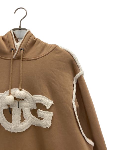 UGG（アグ）UGG (アグ) Telfar (テルファー) コラボパーカー ブラウン サイズ:Lの古着・服飾アイテム