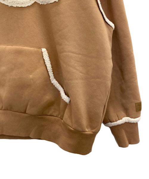 UGG（アグ）UGG (アグ) Telfar (テルファー) コラボパーカー ブラウン サイズ:Lの古着・服飾アイテム