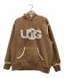 UGG（アグ）の古着「コラボパーカー」｜ブラウン