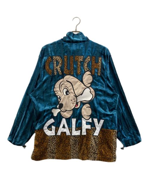 GALFY（ガルフィー）GALFY (ガルフィー) ベロアトラックセットアップ ネイビー サイズ:Lの古着・服飾アイテム