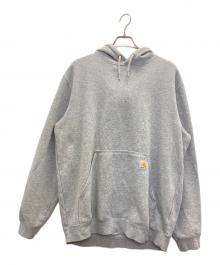 CarHartt（カーハート）の古着「MIDWEIGHT HOODED LOGO SWEATSHIRT」｜グレー
