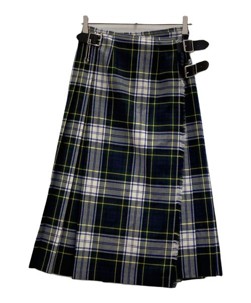 O'NEIL OF DUBLIN（オニールオブダブリン）O'NEIL OF DUBLIN (オニールオブダブリン) チェックスカート グリーン サイズ:SIZE 36の古着・服飾アイテム