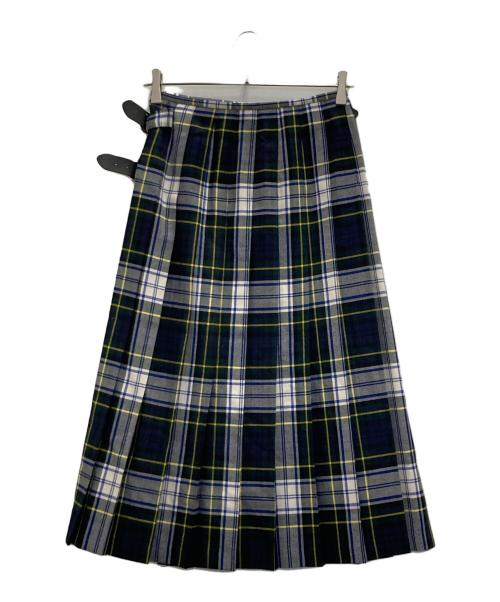O'NEIL OF DUBLIN（オニールオブダブリン）O'NEIL OF DUBLIN (オニールオブダブリン) チェックスカート グリーン サイズ:SIZE 36の古着・服飾アイテム