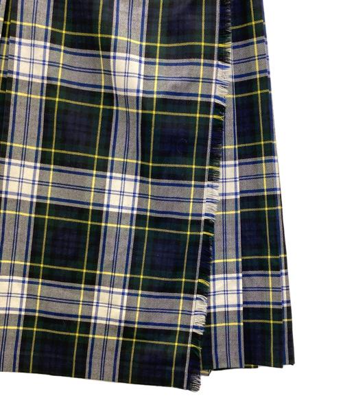 O'NEIL OF DUBLIN（オニールオブダブリン）O'NEIL OF DUBLIN (オニールオブダブリン) チェックスカート グリーン サイズ:SIZE 36の古着・服飾アイテム