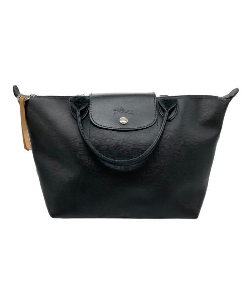 LONGCHAMP（ロンシャン）LONGCHAMP (ロンシャン) トートバッグ ブラックの古着・服飾アイテム