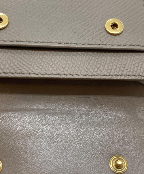 CELINE（セリーヌ）CELINE (セリーヌ) 3つ折り財布 ベージュの古着・服飾アイテム