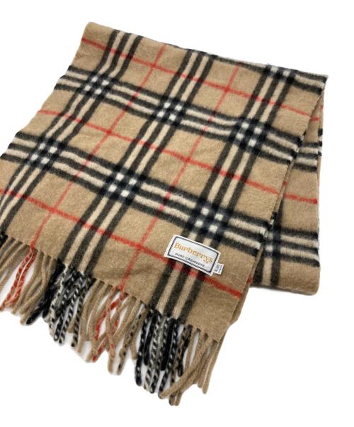 Burberry's（バーバリーズ）Burberry's (バーバリーズ) ノバチェックマフラー ベージュの古着・服飾アイテム