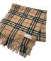 Burberry's (バーバリーズ) ノバチェックマフラー ベージュ：7000円