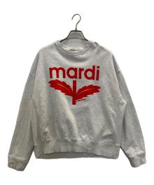 Mardi Mercredi（マルディメクルディ）の古着「プリントスウェット」｜グレー