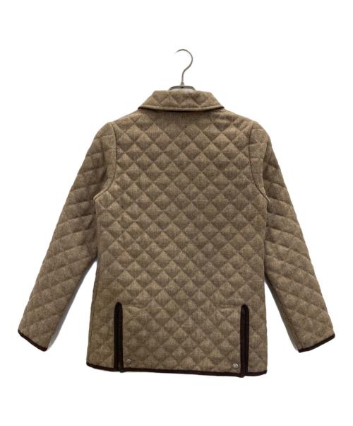 MACKINTOSH（マッキントッシュ）MACKINTOSH (マッキントッシュ) ウールキルティングコート ブラウン サイズ:SIZE 34の古着・服飾アイテム
